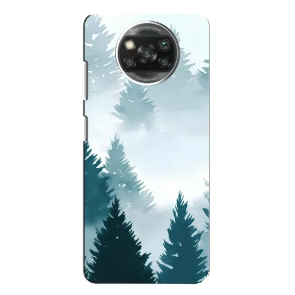 Чехол с рисунком «Горный лес» для Xiaomi POCO X3 Pro Чехол с рисунком «Горный лес» для Xiaomi POCO X3 Pro