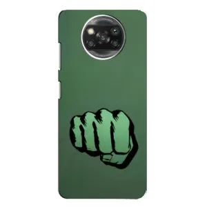 Чохол Супергерої Марвел на Xiaomi Poco X3 Pro (Халк)