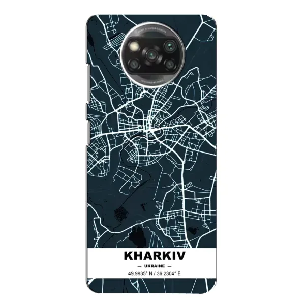 Чехол с рисунком «Харьков» для Xiaomi POCO X3 Pro Чехол с рисунком «Харьков» для Xiaomi POCO X3 Pro