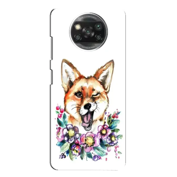Чехол с рисунком «Хитрая лиса» для Xiaomi POCO X3 Pro Чехол с рисунком «Хитрая лиса» для Xiaomi POCO X3 Pro