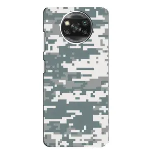 Камуфляжный Чехол для Xiaomi Poco X3 Pro (Камуфляжный Хаки)