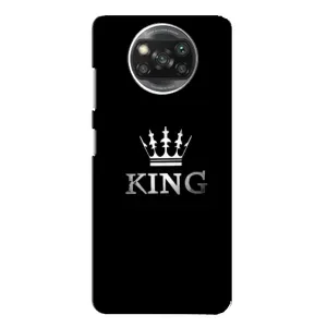 Чохол (Корона на чорному фоні) для Xiaomi Poco X3 Pro (KING)