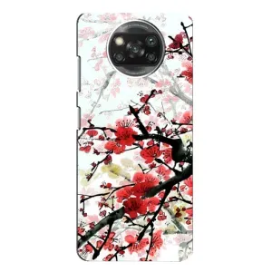 Чехол с принтом САКУРЫ на Xiaomi POCO X3 Pro (Красивая Сакура)