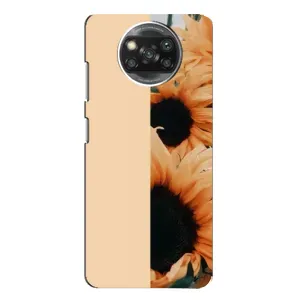 Чехлы с картинкой Подсолнухов для Xiaomi Poco X3 Pro (Красивые подсолнухи)