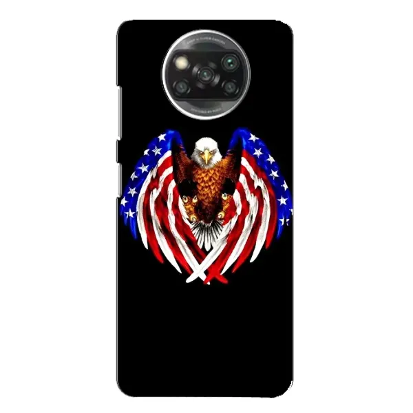 Чехол с рисунком «Крылья США» для Xiaomi POCO X3 Pro