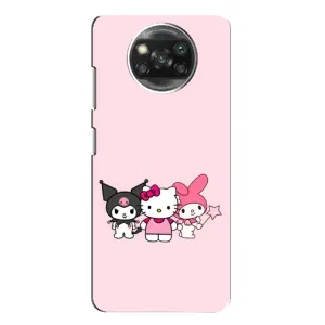 Чехол с персонажем Куроми на Xiaomi POCO X3 Pro (Куроми Мелоди Китти)