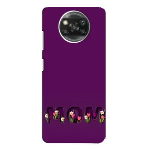 Чохли на день мами на Xiaomi Poco X3 Pro (Мама з квітами)