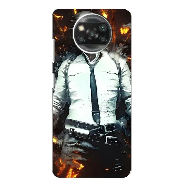 Чехол с рисунком «Man Пубг» для Xiaomi POCO X3 Pro Чехол с рисунком «Man Пубг» для Xiaomi POCO X3 Pro