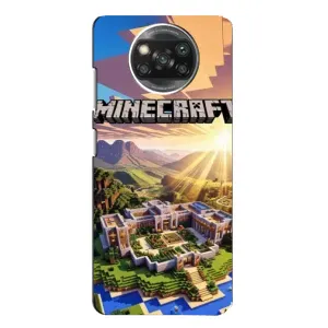 Чохол майнкрафт для Xiaomi POCO X3 Pro (MINECRAFT)