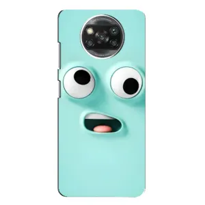 Чохли (ТПУ) (смішні стікери) для Xiaomi POCO X3 Pro (Кумедне м'ятне обличчя)