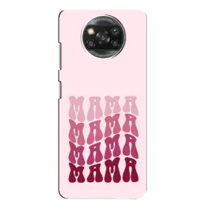 Чохли на день мами на Xiaomi Poco X3 Pro (Напис мама)