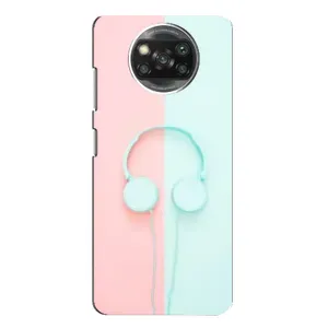 Девчачий Чехол для Xiaomi POCO X3 Pro (Наушники)