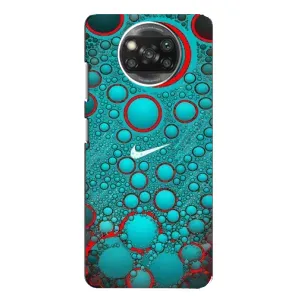 Силіконовый Чохол на Xiaomi POCO X3 Pro з картинкою НАЙК (Найк зелений)