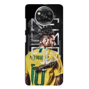 Силиконовый Чехол Xiaomi POCO X3 Pro (Neymar 10)