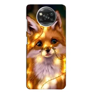 Чохол з Лисичкою для Xiaomi POCO X3 Pro (Новорічне лисеня)