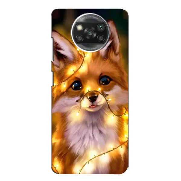 Чехол с рисунком «Новогодний лисенок» для Xiaomi POCO X3 Pro Чехол с рисунком «Новогодний лисенок» для Xiaomi POCO X3 Pro