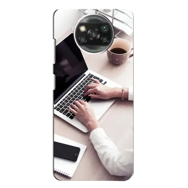 Чехол с рисунком «Офисный работник» для Xiaomi POCO X3 Pro