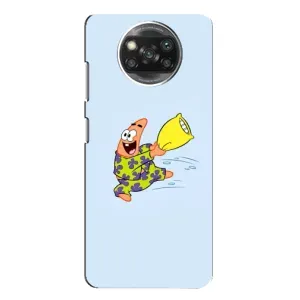 Чохли з Патріком на Xiaomi POCO X3 Pro (Патрік із подушкою)