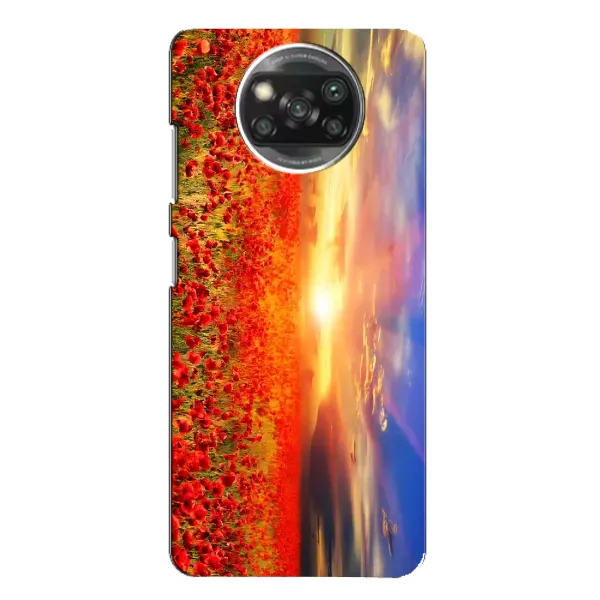Чехол с рисунком «Поле тюльпанов» для Xiaomi POCO X3 Pro