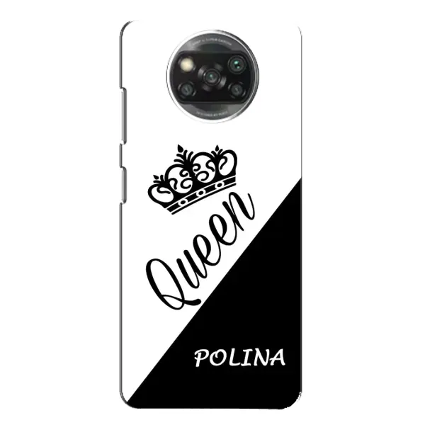 Чехол с рисунком «POLINA» для Xiaomi POCO X3 Pro