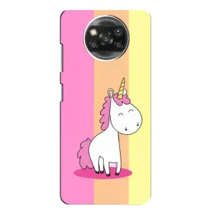 Чехол Unicorn на Xiaomi POCO X3 Pro (Радужный Единорог)