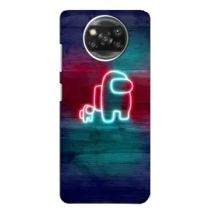 Чехол "Амонг Ас" для Xiaomi Poco X3 Pro (С питомцем)