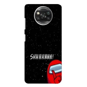 Чехол "Амонг Ас" для Xiaomi Poco X3 Pro (SHHHHH)