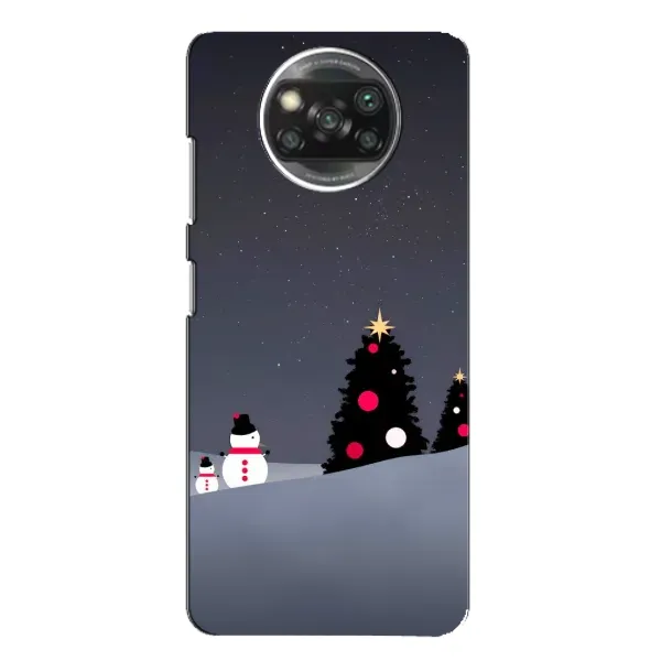 Чехол с рисунком «Снеговички» для Xiaomi POCO X3 Pro