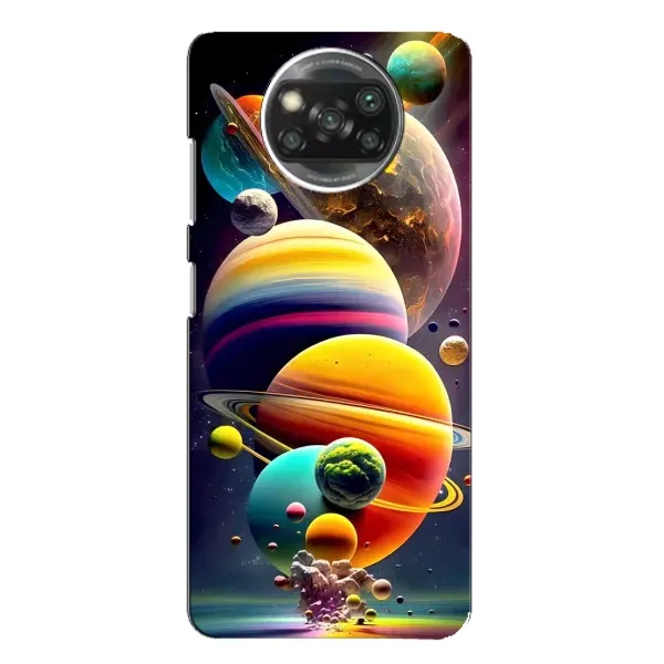 Чехол с рисунком «Солнечна система» для Xiaomi POCO X3 Pro