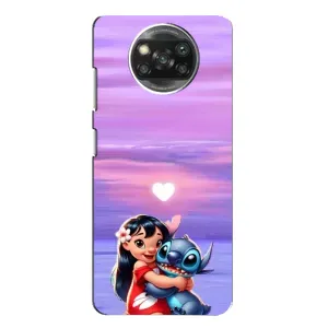 Чехол с рисунком Стич для Xiaomi POCO X3 Pro (Стич и Лило)