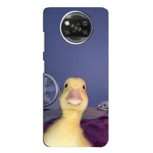 Бампер с принтом Мемы для Xiaomi POCO X3 Pro (Утка)