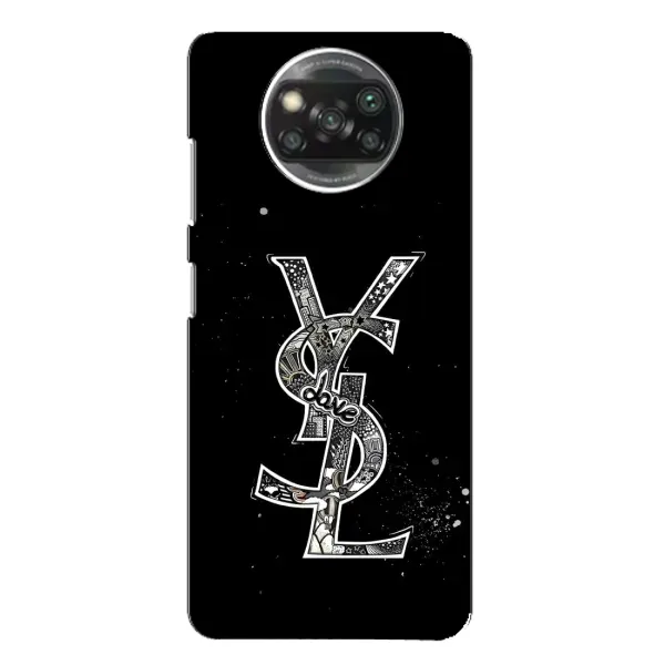 Чехол с рисунком «YSL» для Xiaomi POCO X3 Pro Чехол с рисунком «YSL» для Xiaomi POCO X3 Pro