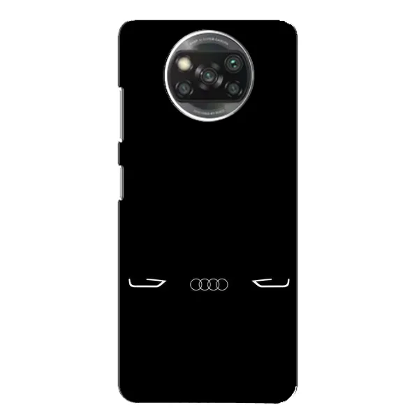 Чехол с рисунком «Силует Audi» для Xiaomi POCO X3 Чехол с рисунком «Силует Audi» для Xiaomi POCO X3