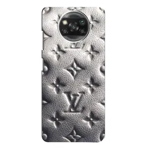 Текстурний Чохол Louis Vuitton для Поко X3 (Бежевий ЛВ)