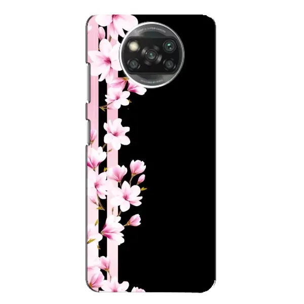 Чехол с рисунком «Цветочки» для Xiaomi POCO X3