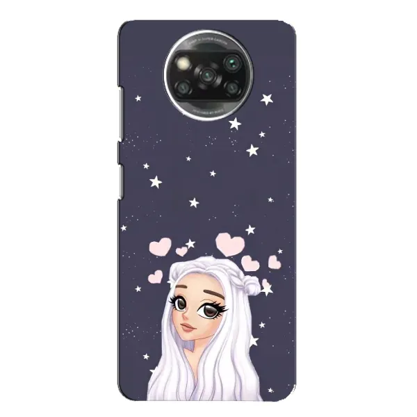 Чехол с рисунком «Девушка и сердечки» для Xiaomi POCO X3 Чехол с рисунком «Девушка и сердечки» для Xiaomi POCO X3