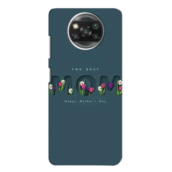 Чехол с рисунком «Ко дню мамы» для Xiaomi POCO X3 Чехол с рисунком «Ко дню мамы» для Xiaomi POCO X3