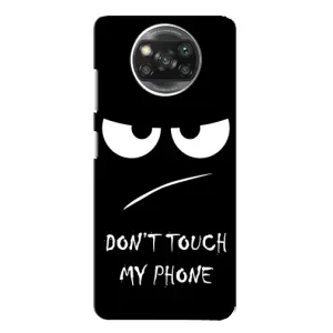 Чехол с прикольным текстом на Xiaomi POCO X3