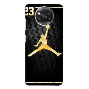 Силіконовый Чохол Nike Air Jordan на Поко X3 (Джордан 23)