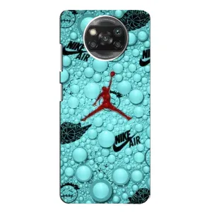 Силіконовый Чохол Nike Air Jordan на Поко X3 (Джордан Найк)