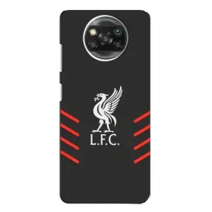Силиконовые Чехлы принт Футбол на Xiaomi POCO X3 (Эмблема Liverpool)