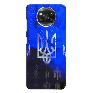 Чехол Укр Символика для Xiaomi POCO X3 (Герб)