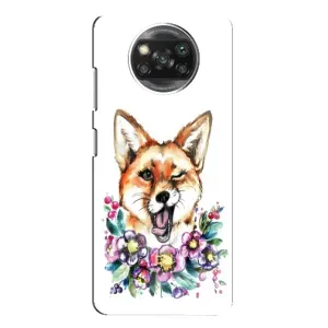 Чехол с Лисичкой для Xiaomi POCO X3 (Хитрая лиса)