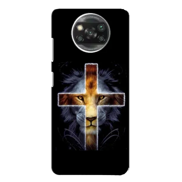 Чехол с рисунком «Иисус Лев» для Xiaomi POCO X3 Чехол с рисунком «Иисус Лев» для Xiaomi POCO X3