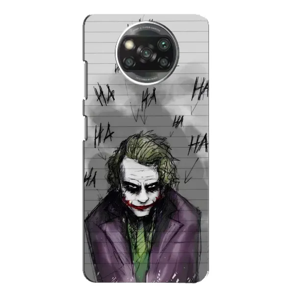 Чехол с рисунком «Joker клоун» для Xiaomi POCO X3 Чехол с рисунком «Joker клоун» для Xiaomi POCO X3