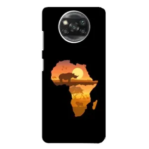 Летний Чехол на Xiaomi POCO X3 (Карта)