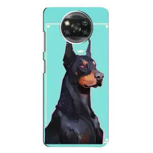 Чехол ДОБЕРМАН для Xiaomi POCO X3 (Король доберман)