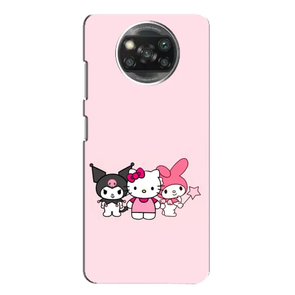 Чехол с рисунком «Куроми Мелоди Китти» для Xiaomi POCO X3 Чехол с рисунком «Куроми Мелоди Китти» для Xiaomi POCO X3