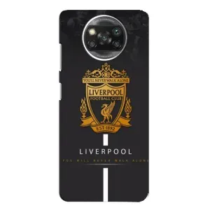 Силиконовые Чехлы принт Футбол на Xiaomi POCO X3 (Liverpool)