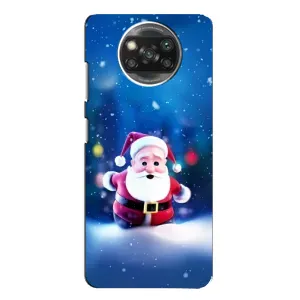 Чохли на Новий Рік Xiaomi POCO X3 (Маленький Дід Мороз)